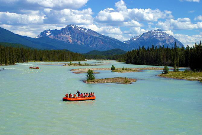 Jasper Athabasca River Easy Scenic Rafting